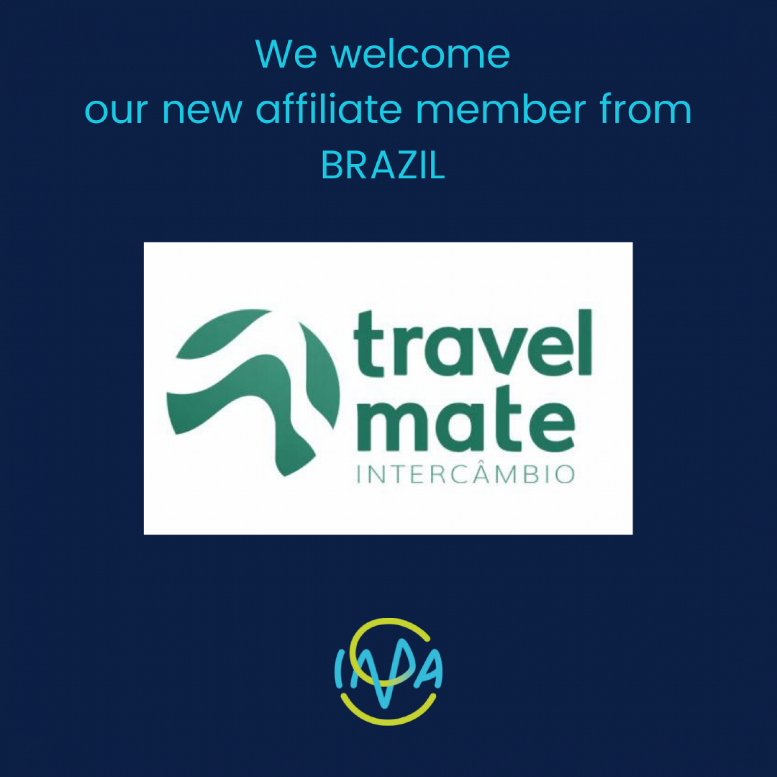 We welcome our new Member TravelMate Intercambio, Brazil