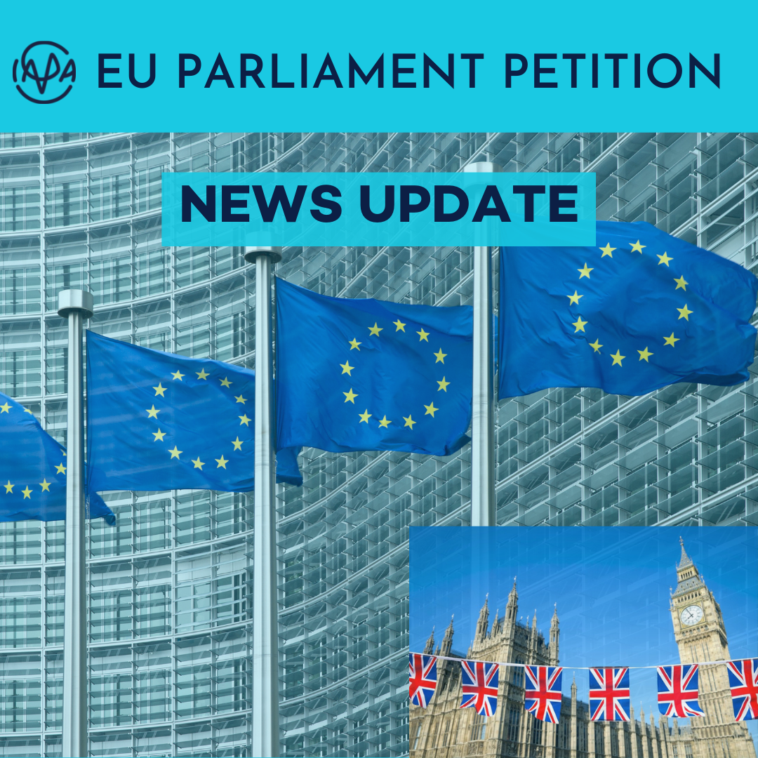 Important update on IAPA´s Petition to the EU Parliament to negotiate a Youth Mobility Scheme with the UK