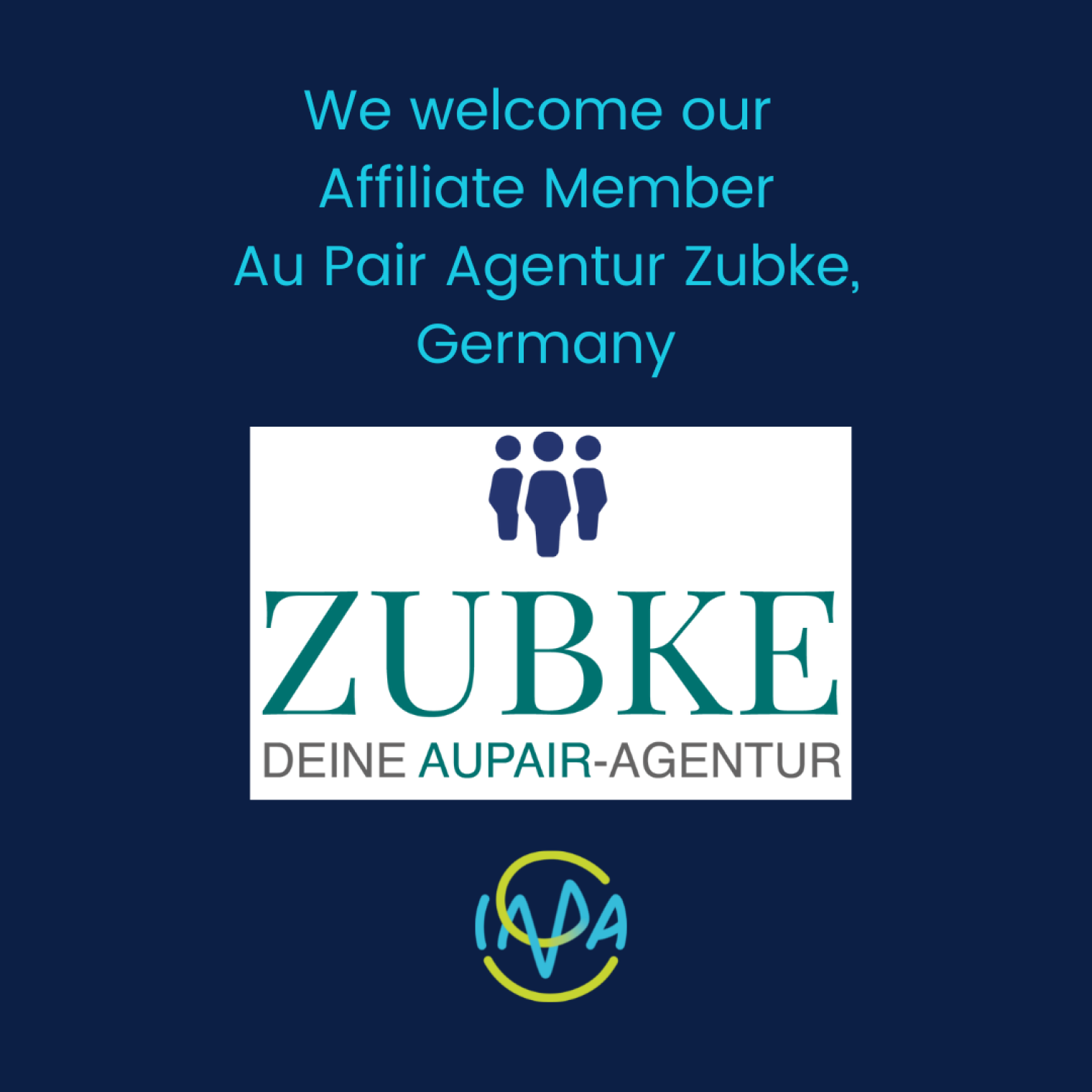 Welcome new Affiliate Member Au Pair Agentur Zubke, Germany