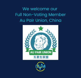 Welcome Full Non-Voting Member Au Pair Union, China