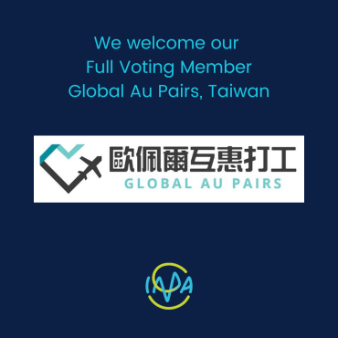 Welcome new Full Voting Member Global Au Pairs, Taiwan